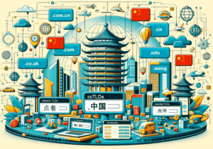 chinese TLDs on Baidu